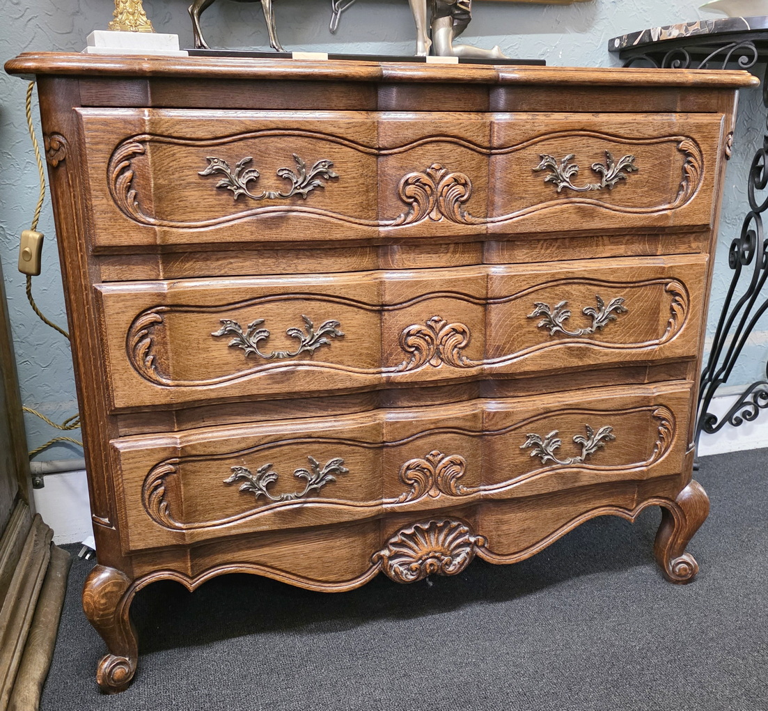 A French Provincial Louis XV Commode 